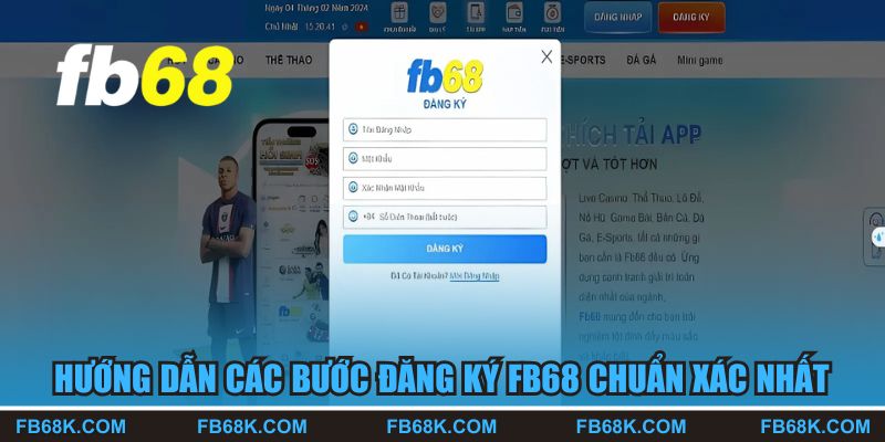 Hướng dẫn các bước đăng ký
